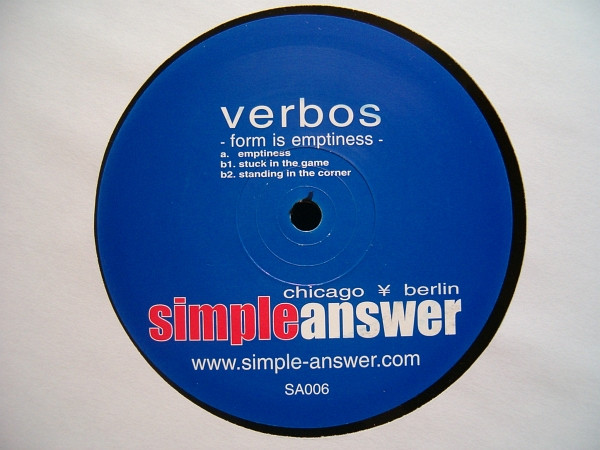 ladda ner album Verbos - Form is Emptiness