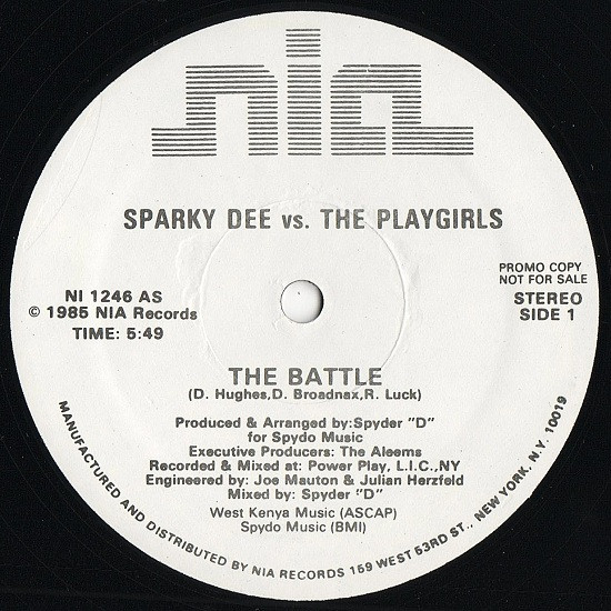lataa albumi Sparky Dee vs The Playgirls - The Battle