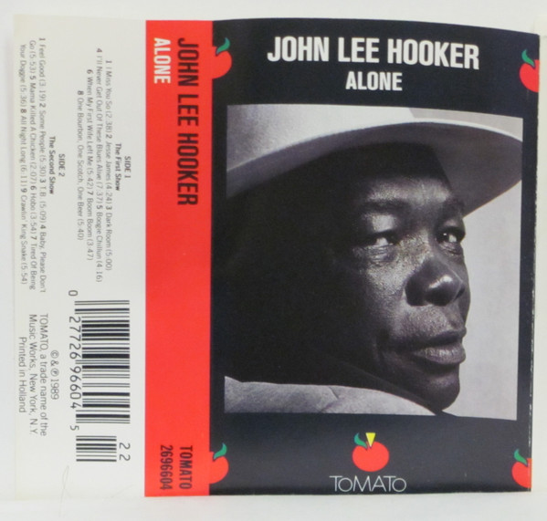 John Lee Hooker – Alone (1989, CD) - Discogs