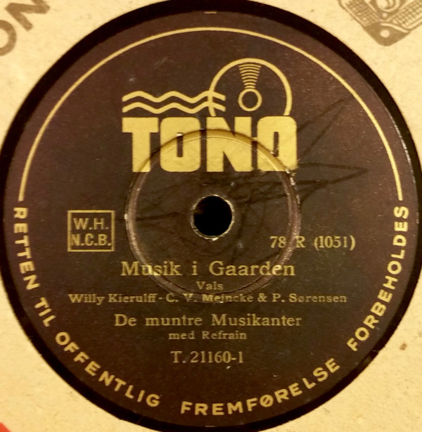 descargar álbum De Muntre Musikanter - Musik I Gaarden Fiskervalsen 1940