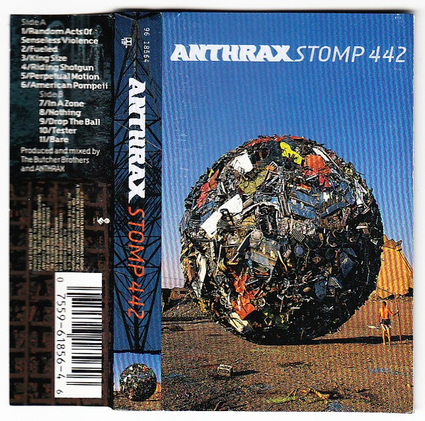 Anthrax – Stomp 442 (1995, Dolby HX Pro, Cassette) Discogs