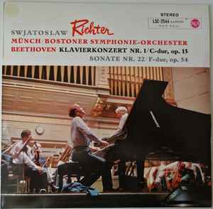 Klavierkonzert Nr. 1 / C-dur, Op. 15 - Sonate Nr. 22 / F-dur, Op. 54 (Vinyl, LP, Album, Stereo)in vendita