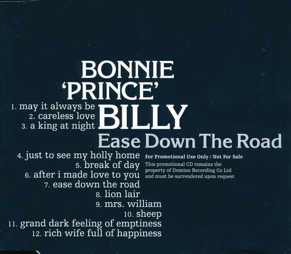 Bonnie 'Prince' Billy – Ease Down The Road (2001