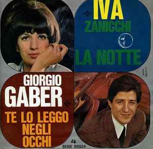 Giorgio Gaber - Te Lo Leggo Negli Occhi / La Notte album cover