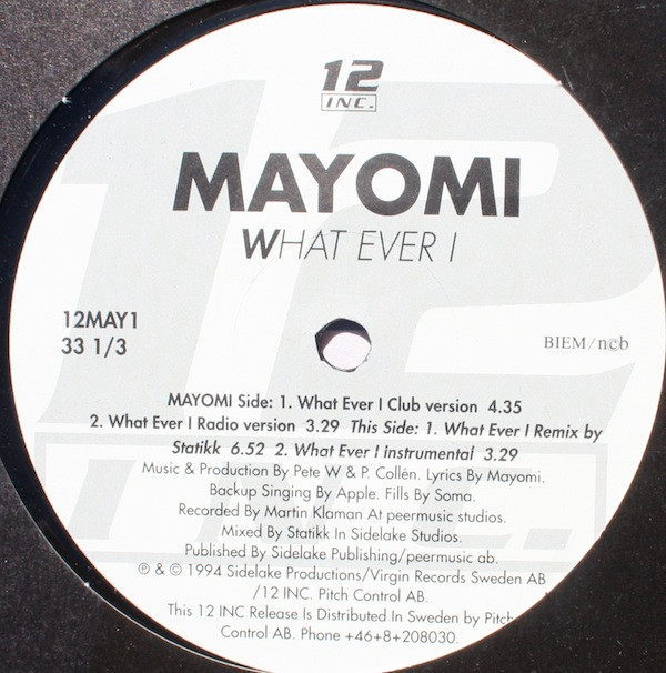 ladda ner album Mayomi - What Ever I