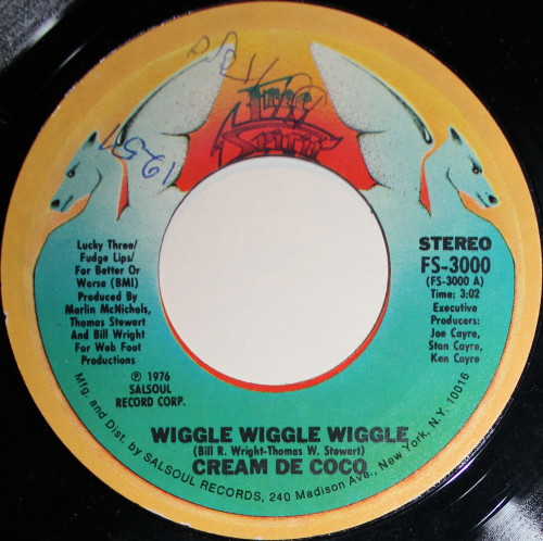 Cream De Coco – Wiggle Wiggle Wiggle (1976, Vinyl) - Discogs