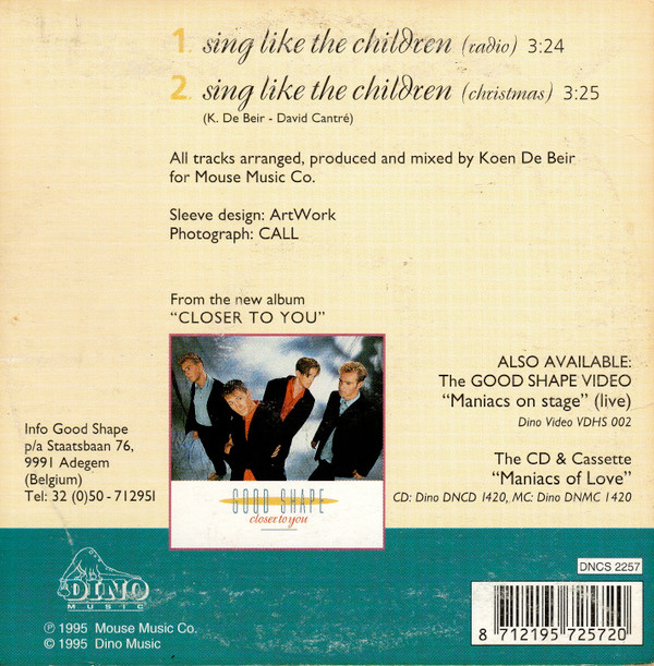last ned album Good Shape - Sing Like The Children