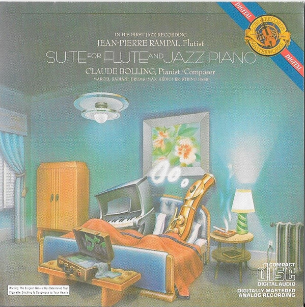 Jean-Pierre Rampal , Claude Bolling - Suite For Flute And Jazz Piano | CBS Masterworks (MK 33233) - main