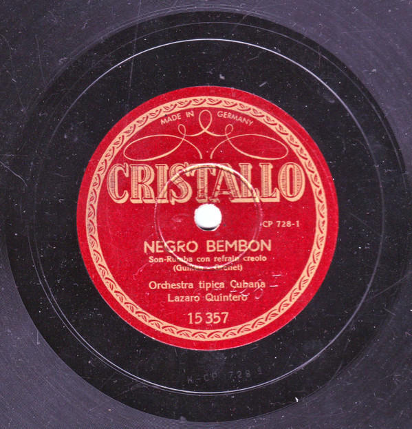 ladda ner album Orchestra Tipica Cuban Lazaro Quintero - Negro Bembon Canto Caribe