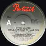 Cover of Girls Just Want To Have Fun, 1984-01-16, Vinyl