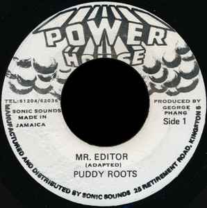 Puddy Roots - Mr. Editor album cover