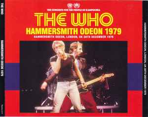 The Who – Hammersmith Odeon 1979 (2020, CD) - Discogs