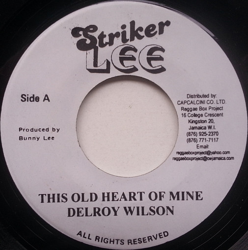 Album herunterladen Delroy Wilson - This Old Heart Of Mine Till I Die Just Like A River