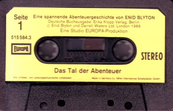 baixar álbum Enid Blyton - Das Tal Der Abenteuer