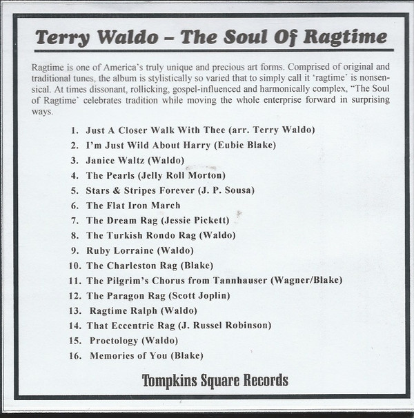 ladda ner album Terry Waldo - The Soul Of Ragtime