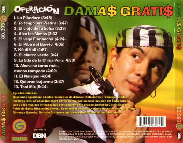 Damas Gratis - Operación Damas Gratis - Reviews - Album of The Year