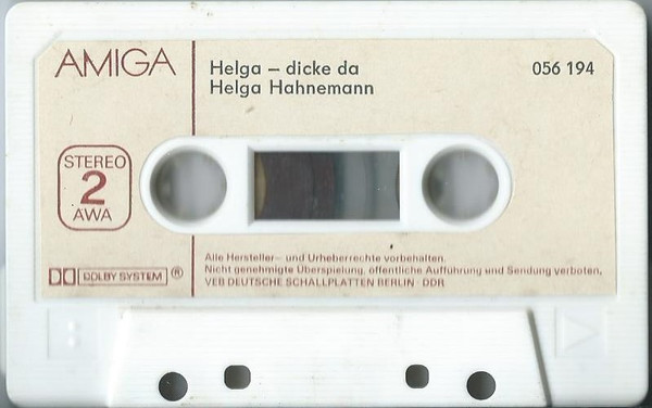 last ned album Helga Hahnemann - Helga Dicke Da