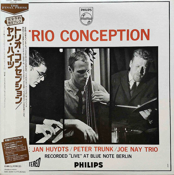 The Jan Huydts / Peter Trunk / Joe Nay Trio - Trio Conception 