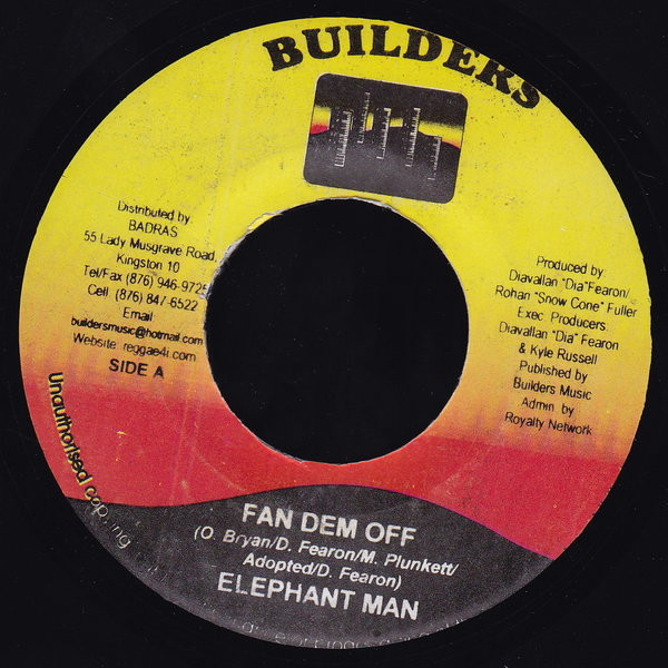 ladda ner album Elephant Man KB - Fan Dem Off Congo