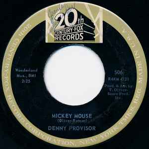 Dennis Provisor - Mickey Mouse album cover