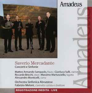Giuseppe Saverio Mercadante - Concerti E Sinfonie album cover