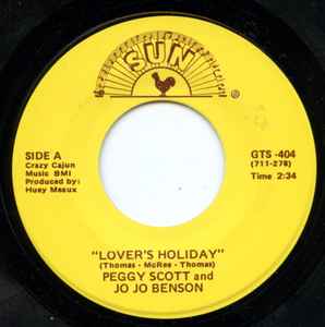 Peggy Scott & Jo Jo Benson - Lover's Holiday album cover