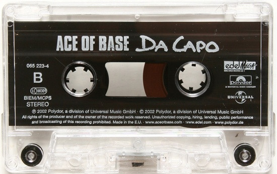 Ace Of Base: Da Capo (Clear Vinyl) (LP) – jpc