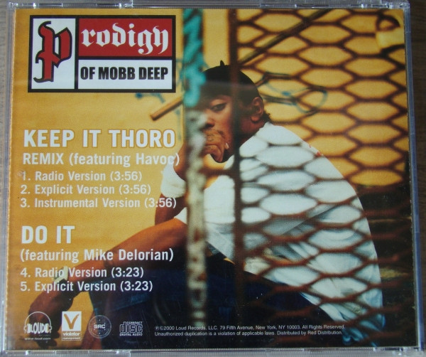 Prodigy – Keep It Thoro (2018, Vinyl) - Discogs