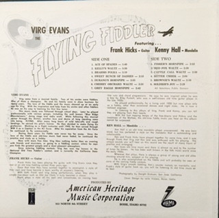 descargar álbum Virg Evans - The Flying Fiddler