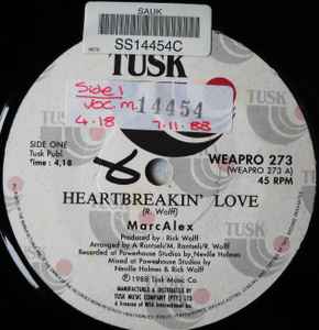 MarcAlex - Heartbreakin' Love album cover