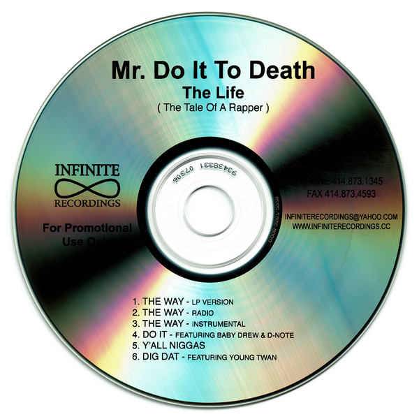 Mr. Do It To Death – The Life (The Tale Of A Rapper) (2000, Vinyl