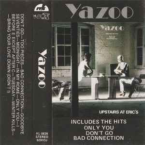 Yazoo – Upstairs At Eric's (1982, Lož Shell, Cassette) - Discogs