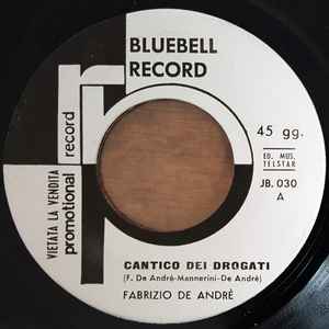 Fabrizio De André - Cantico Dei Drogati / Wedding Bell Blues album cover