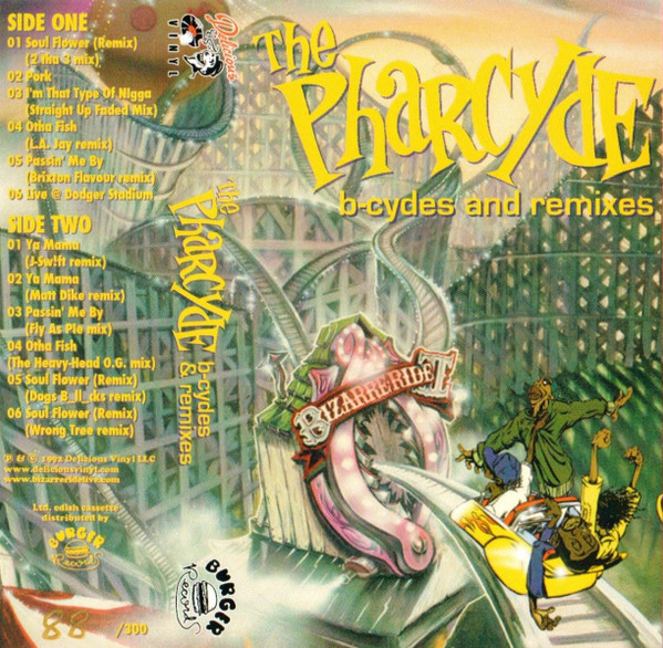 The Pharcyde B Cydes And Remixes 2012 Fluorescent Yellow