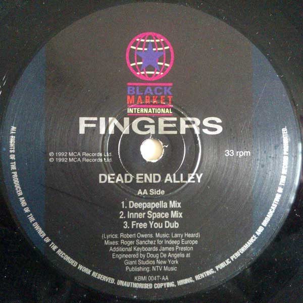 ladda ner album Fingers - Dead End Alley
