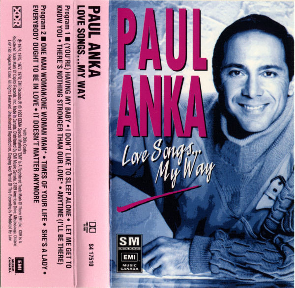 télécharger l'album Paul Anka - Love SongsMy Way