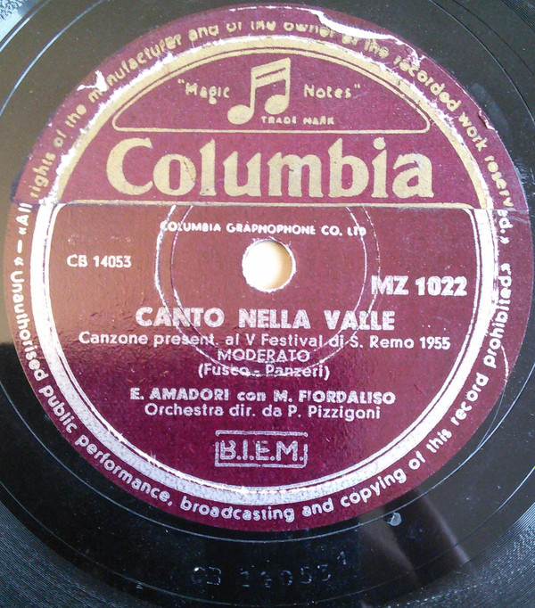 baixar álbum E Amadori, M Fiordaliso - Canto Nella Valle I Tre Timidi