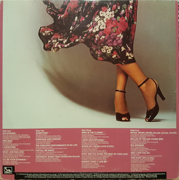 Shirley Bassey - Shirley Bassey's Greatest Hits | Liberty (LWB-500715) - 2