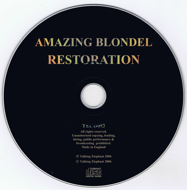 Album herunterladen Amazing Blondel - Restoration