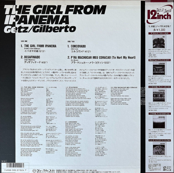 ladda ner album Getz Gilberto - The Girl From Ipanema