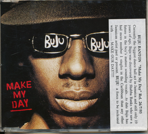 Buju Banton – Make My Day (1993, CD) - Discogs