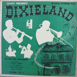 Pee Wee Hunt - Savoy Presents Dixieland Pee Wee Hunt Dixielanders VOL 4 album cover