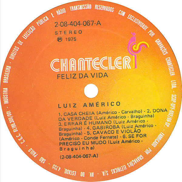 ladda ner album Luiz Américo - Casa Cheia