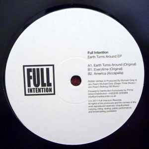 Full Intention - Earth Turns Around EP album cover