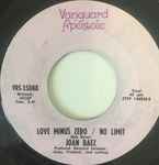 Cover of Love Minus Zero / No Limit, 1968, Vinyl