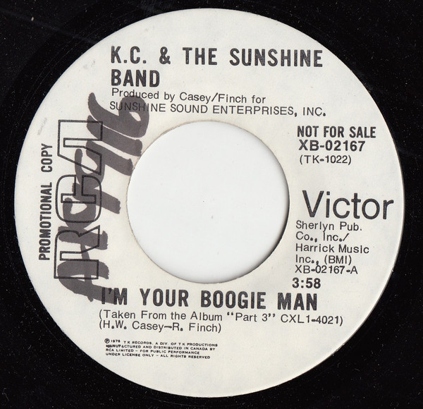 KC & The Sunshine Band – I'm Your Boogie Man (1976, Vinyl) - Discogs