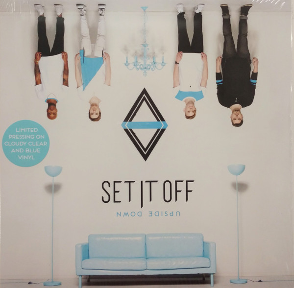 Set It Off – Upside Down (2016, White w/ Blue Splatter, Vinyl) - Discogs