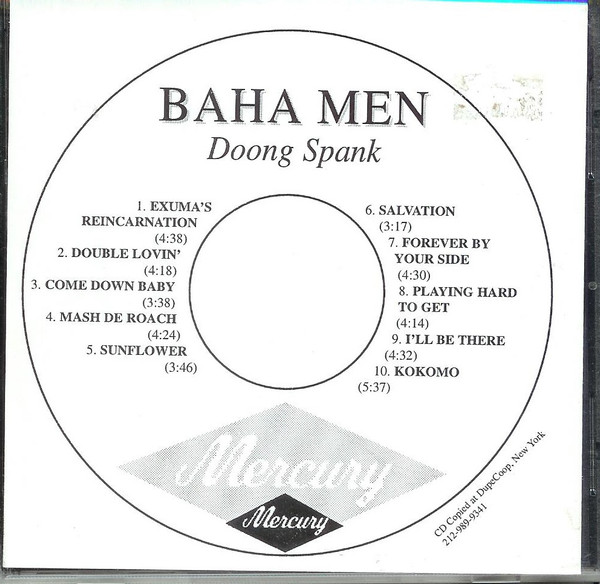 Baha Men – Doong Spank (CDr) - Discogs