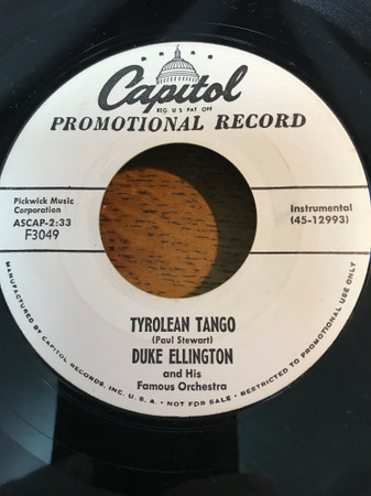 Album herunterladen Duke Ellington And His Famous Orchestra - Tyrolean Tango