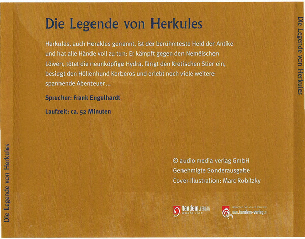 télécharger l'album Frank Engelhardt - Die Legende Von Herkules
